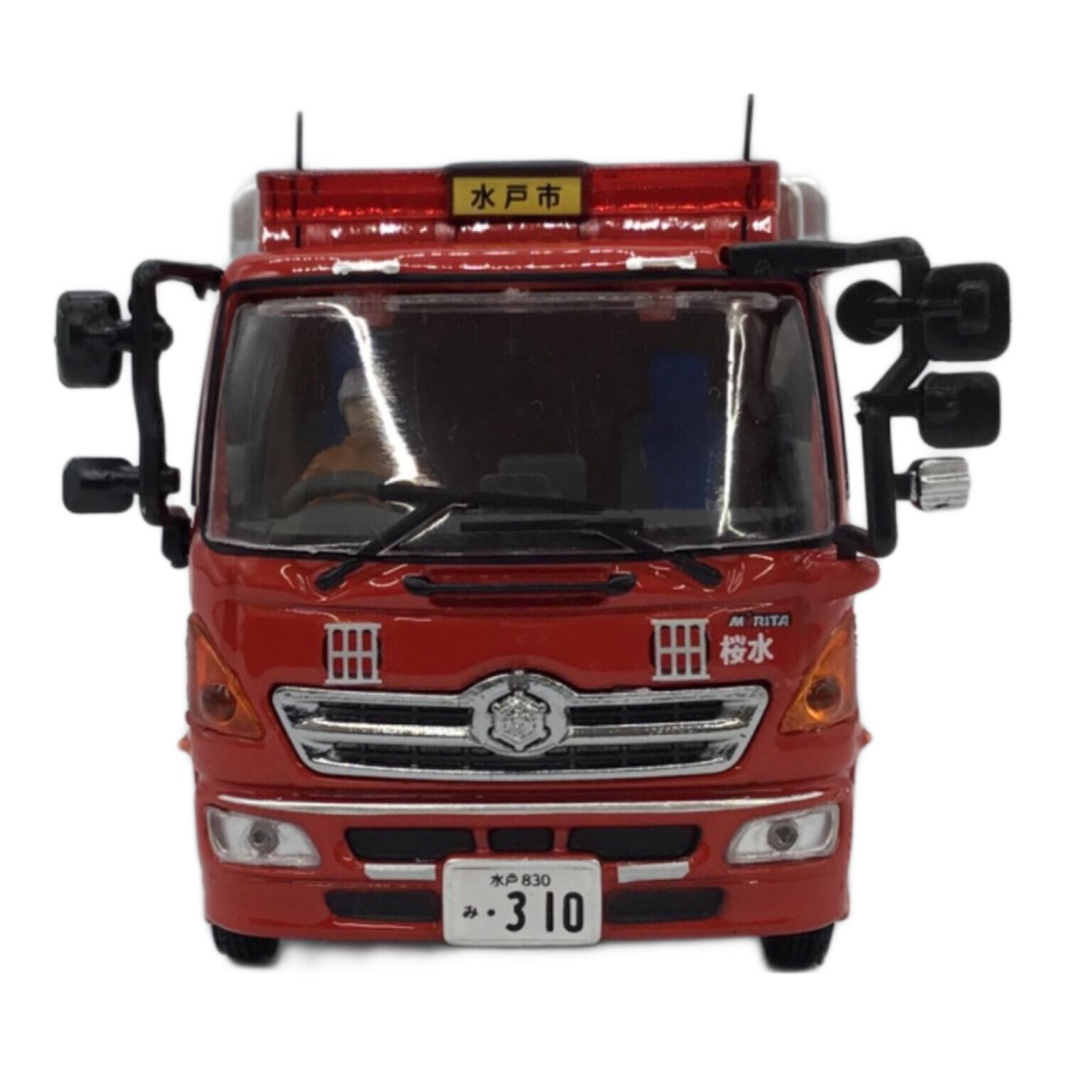 ACT (アクト) モデルカー 1/64 水戸市消防局 大型水槽車(桜水