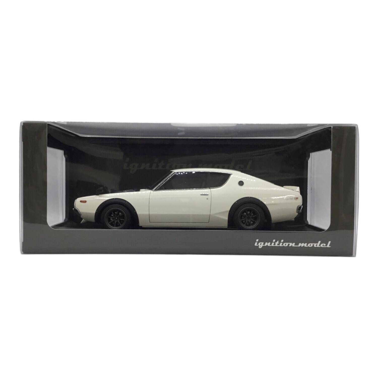 Liberty Walk KPGC110 1/18ホワイト／イグニッション Liberty Walk