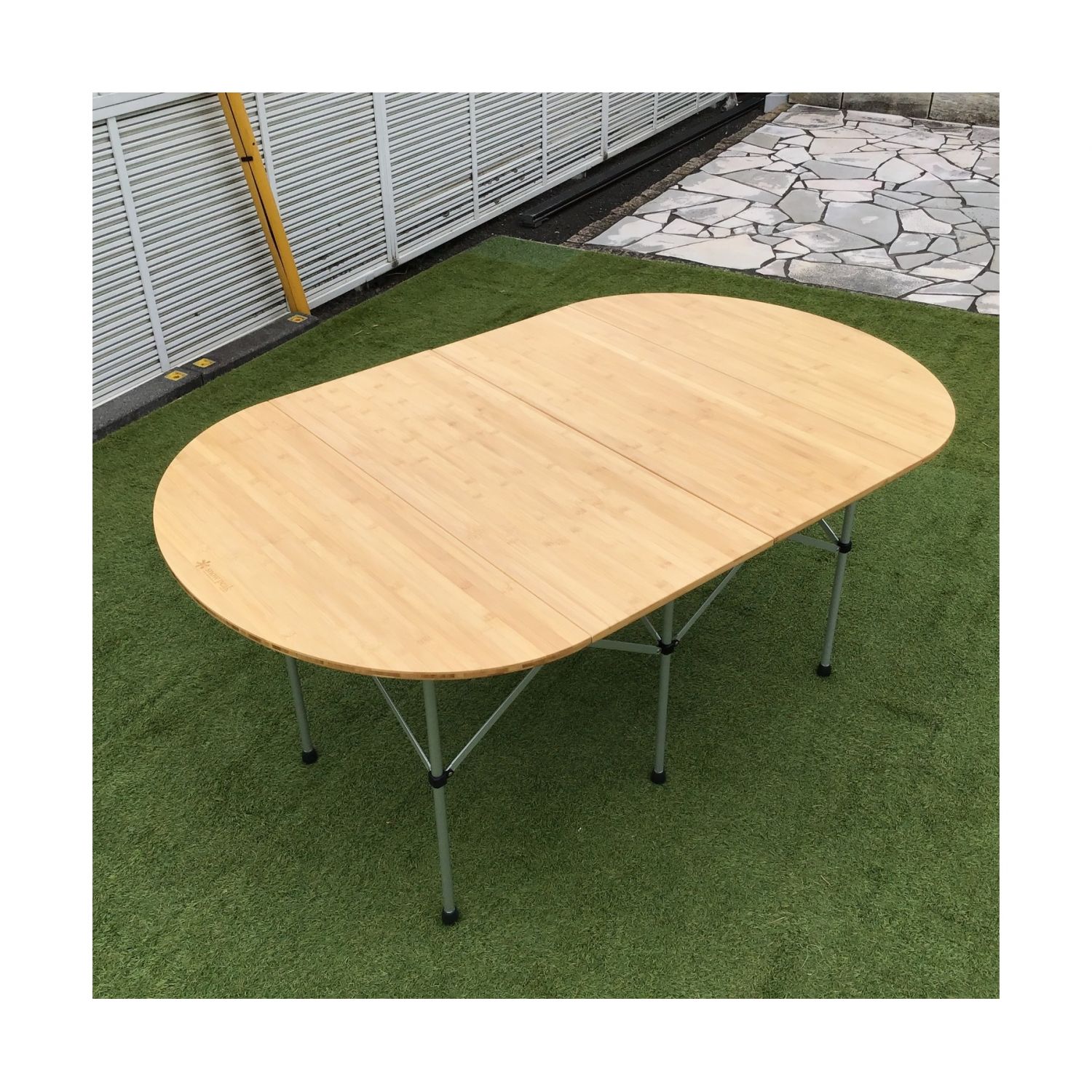 スノーピーク フォールディングテーブル オーバル竹