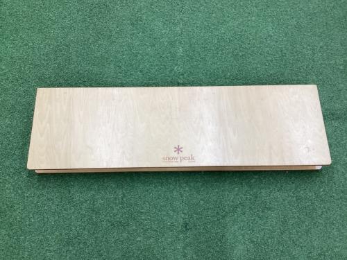 Snow peak (スノーピーク) アウトドアテーブル シナ合板 廃盤品 ワン