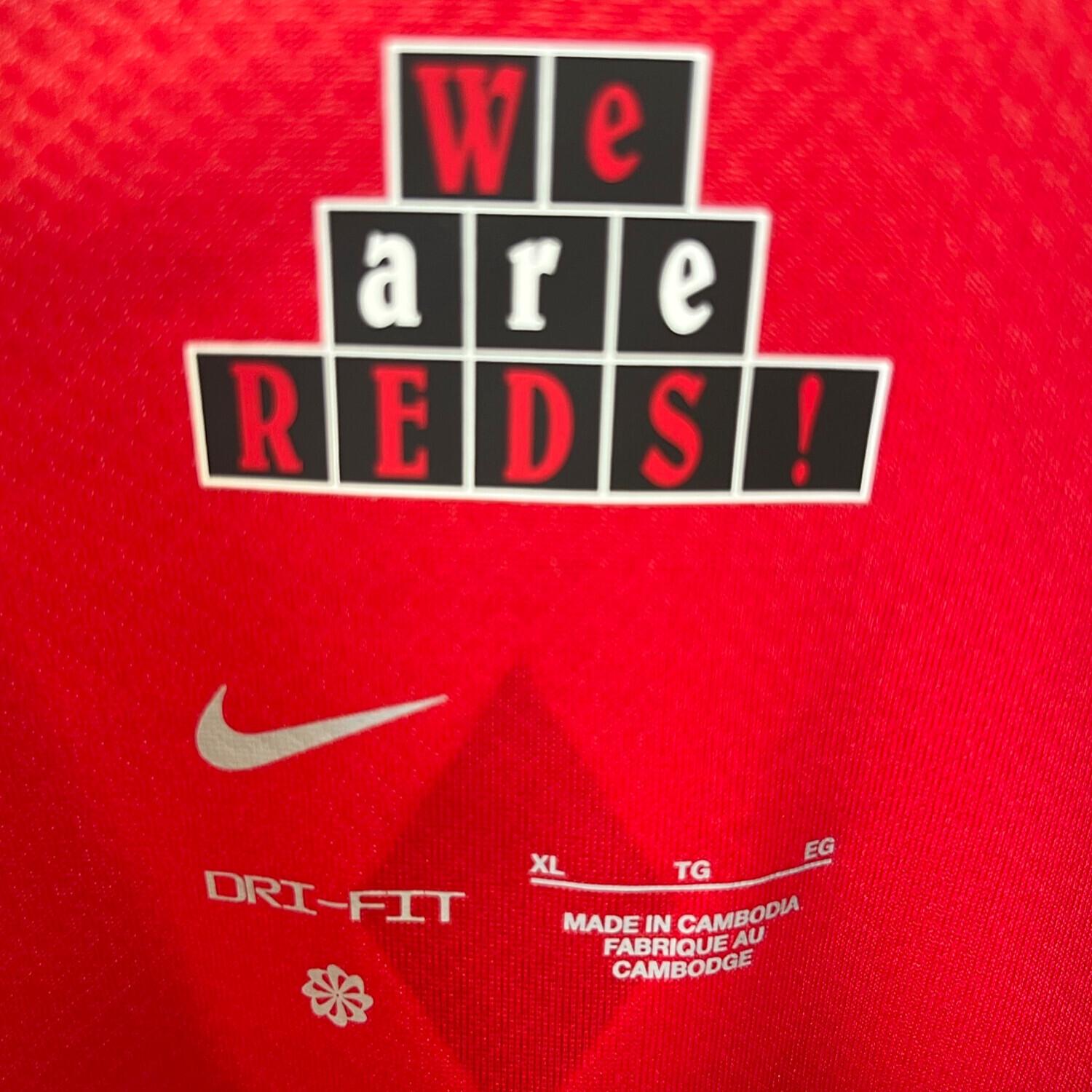 浦和レッズ (ウラワレッズ) サッカーユニフォーム メンズ SIZE XL