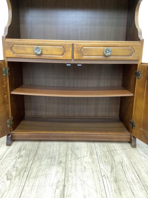 i☆【ほぼ未使用】 Karimoku カリモク 電話台 コンソール 台 木製 i