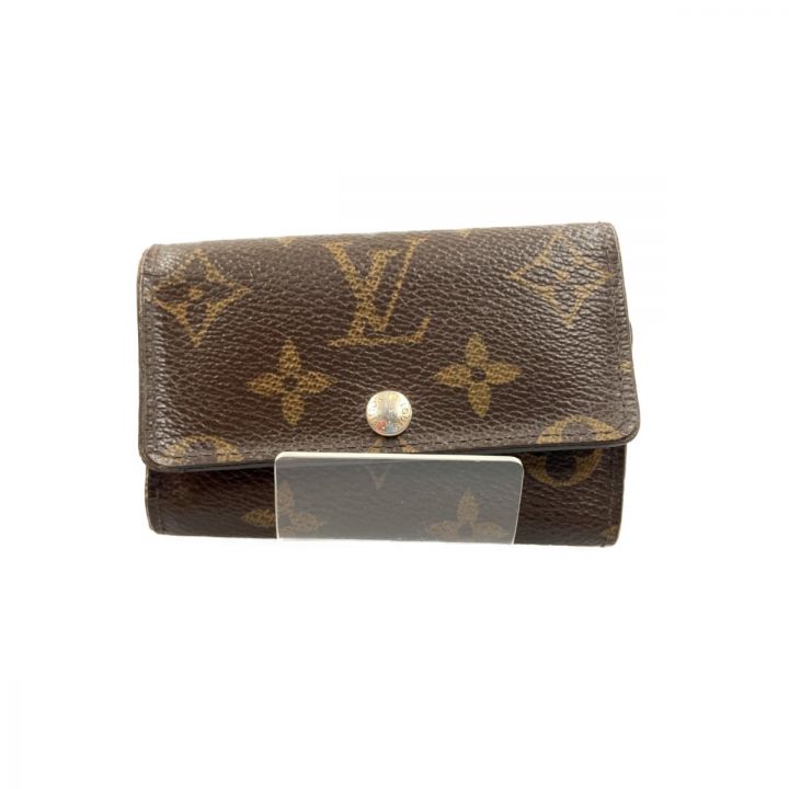Louis Vuitton ブラウンレザーキーケース 【公式通販】