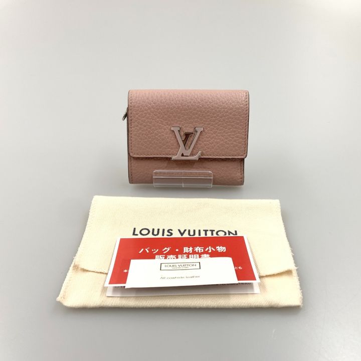 LOUIS VUITTON ルイヴィトン ポルトフォイユ カプシーヌXS 三つ折り