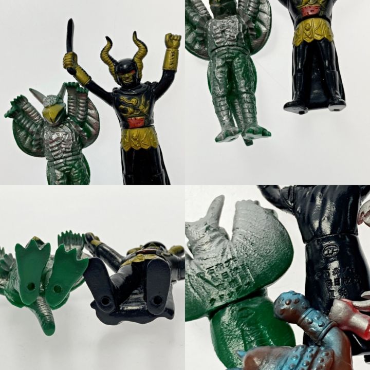 ポピー 仮面ライダー ソフビ 5体セット 当時物 昭和レトロ - 中古