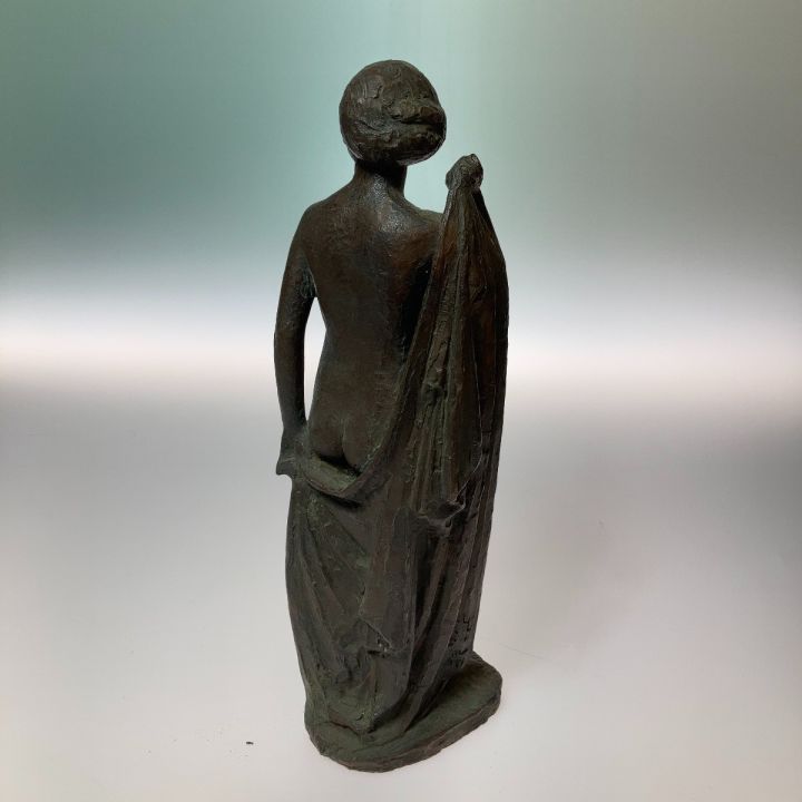 藤井浩祐 裸婦像 彫刻 ブロンズ 台付 - 中古小物 - なんでもリサイクル