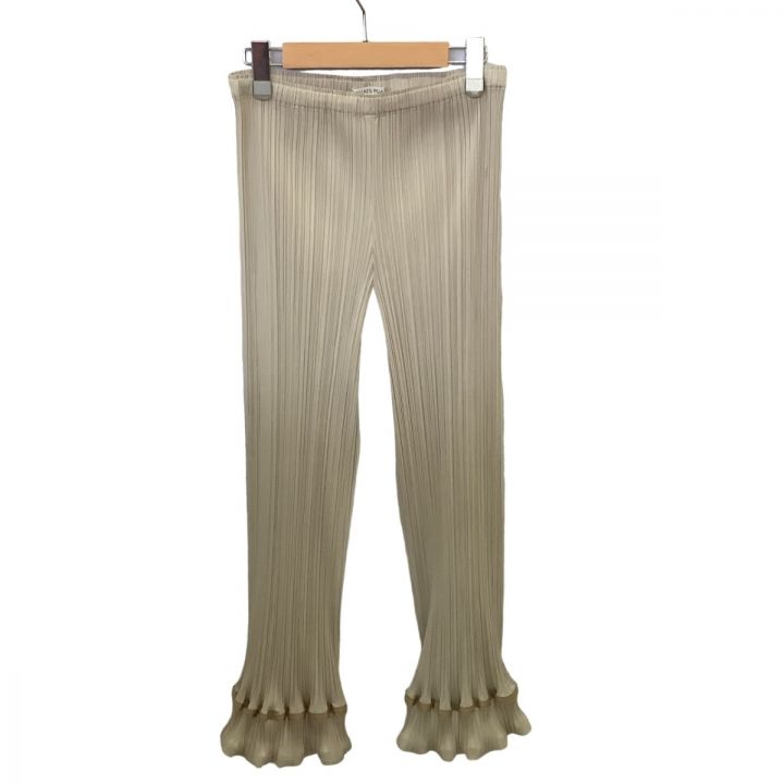 新品同 希少 プリーツプリーズ イッセイミヤケ ガウチョパンツ マルチ