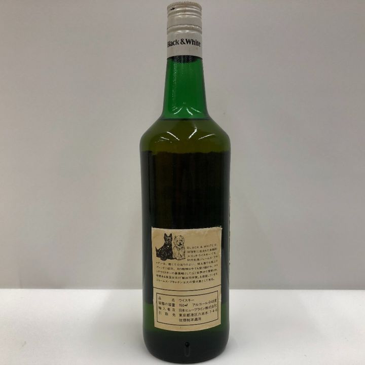 P*i様 BLACK & WHITE スコッチウイスキー ブラック&ホワイト - Zeekな