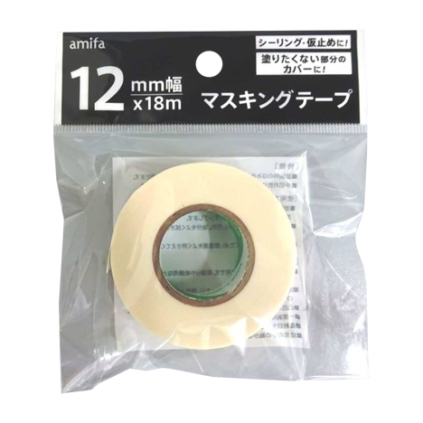 塗装用マスキングテープ12mm幅 白 | 【公式】≪大量注文専門≫Can