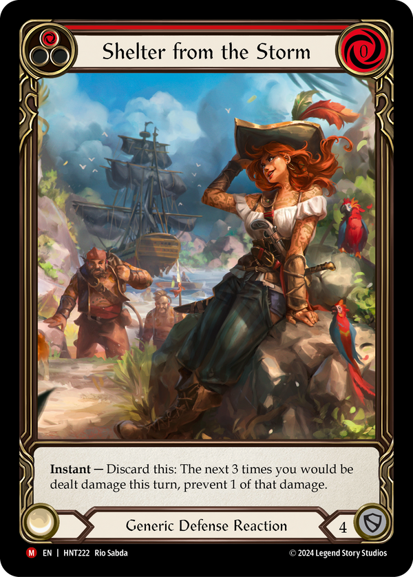 嵐からの非難 foil FaB 嵐からの避難 Shelter from the Storm 日本語