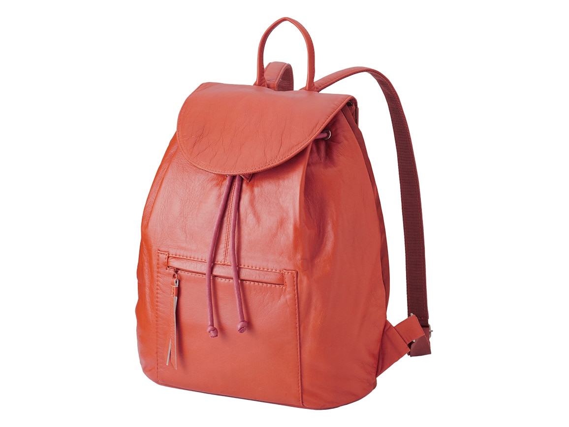 シープレザー軽量リュック(85_テラコッタ): ｜ カタログ通販のハルメク