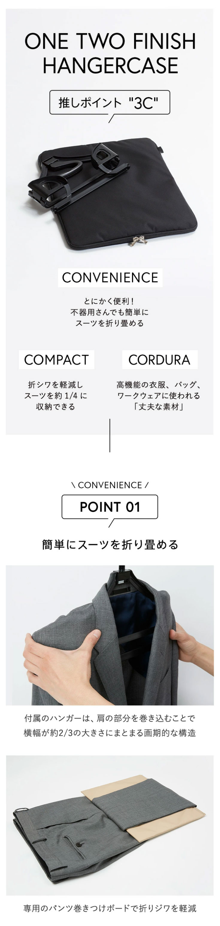 TABITUS]ワンツーフィニッシュハンガーケース