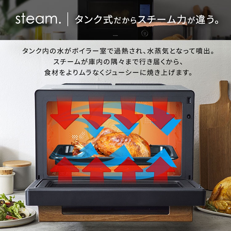 12/23まで アイリスオーヤマ スチームオーブンレンジ 30L ジャンク
