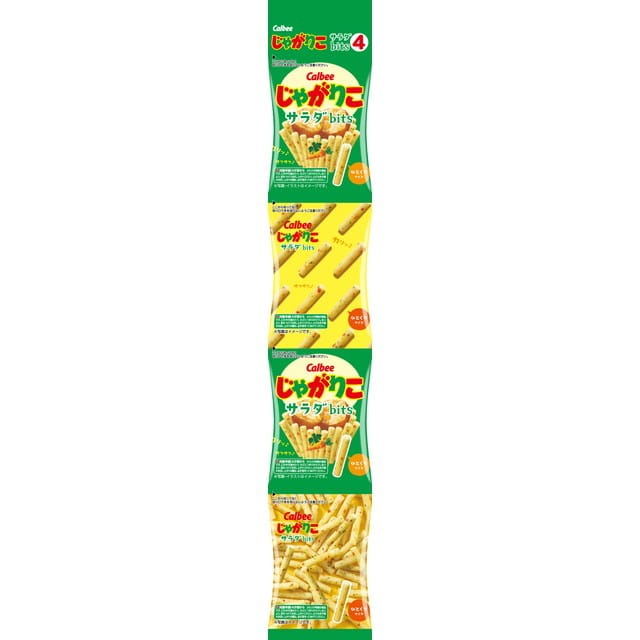 ◇カルビー じゃがりこbits4 サラダ 56G【12個セット】: サンドラッグ