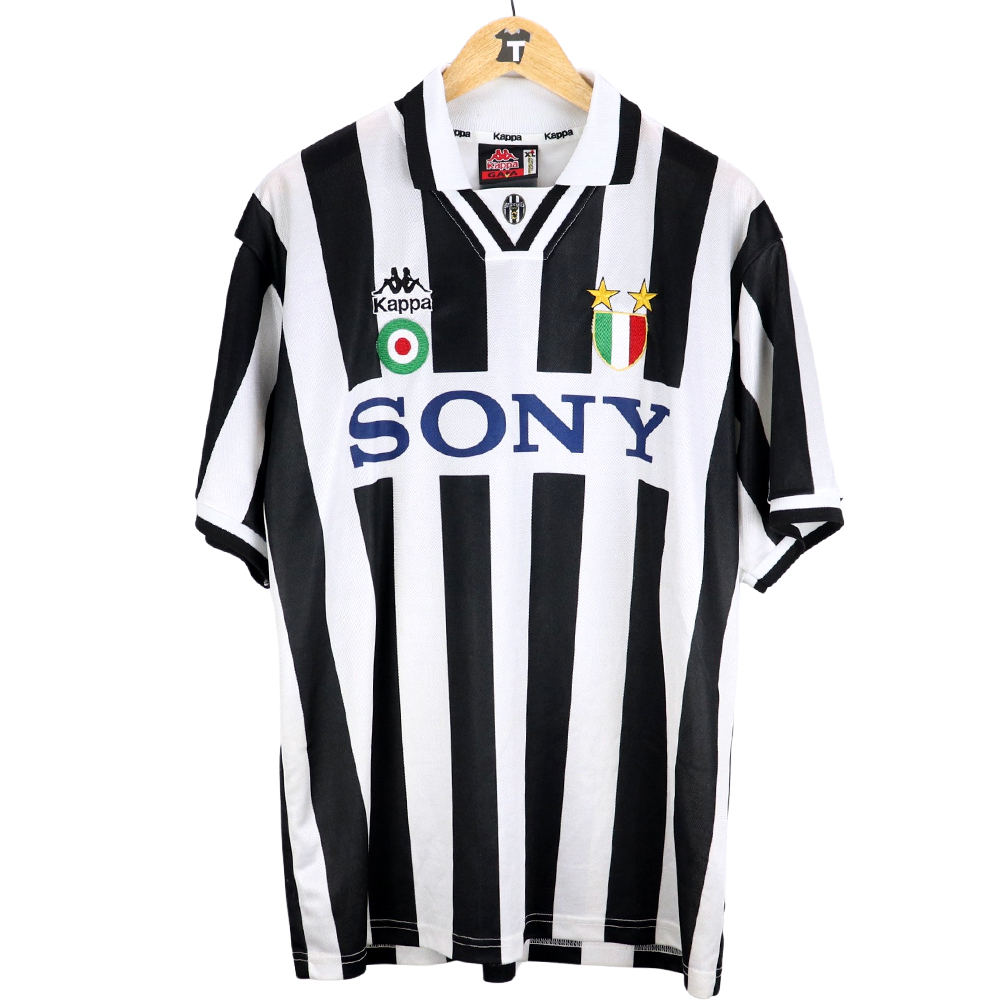 1995-96 Juventus Shirt Kappa Sony XL (Top)