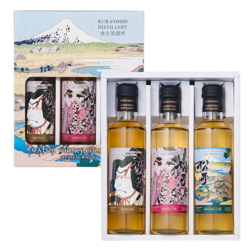 マツイシングルモルトウイスキー 200ml 3本セット
