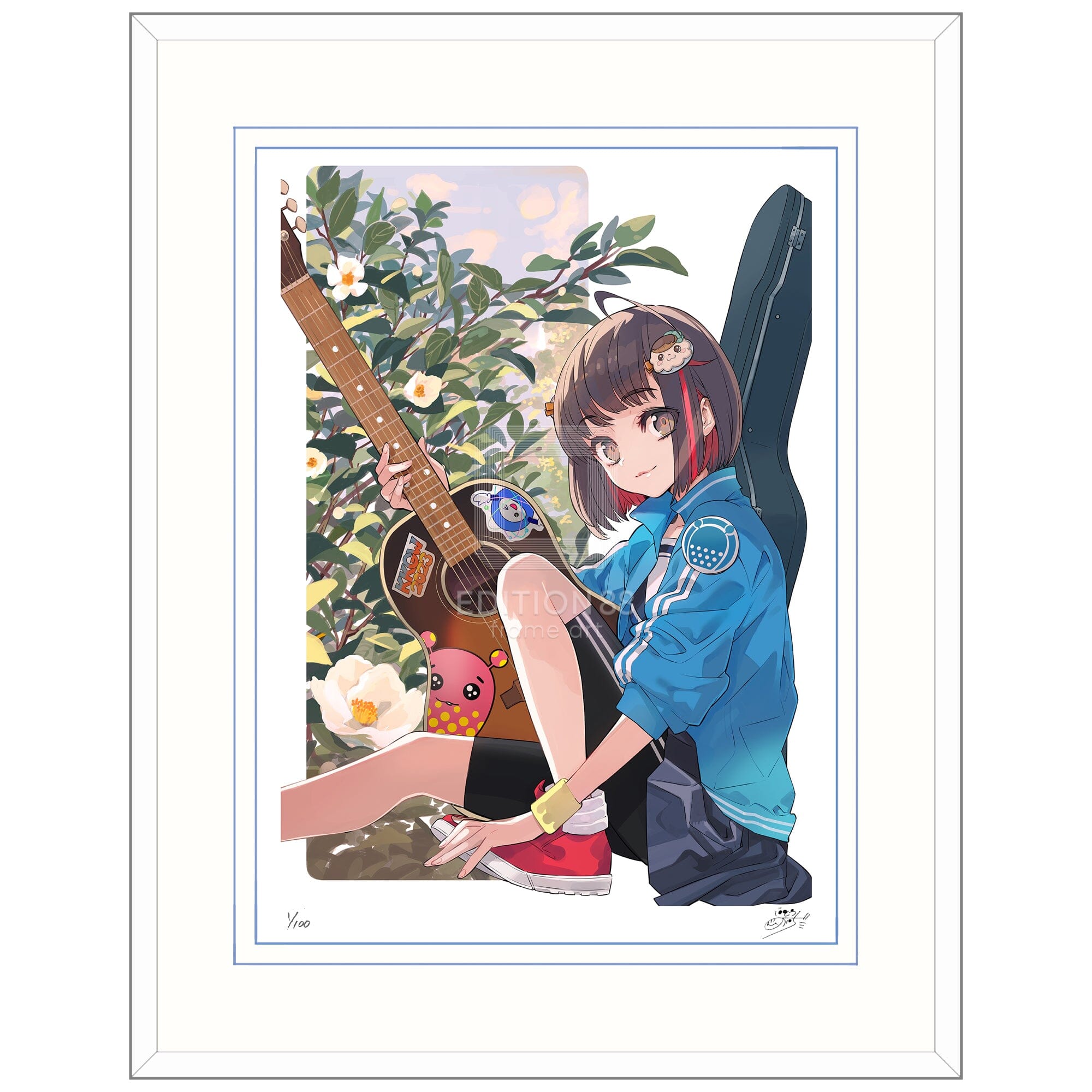 いとうのいぢ展 ぜんぶ！」88グラフ1/ いとうのいぢ（直筆サイン入り