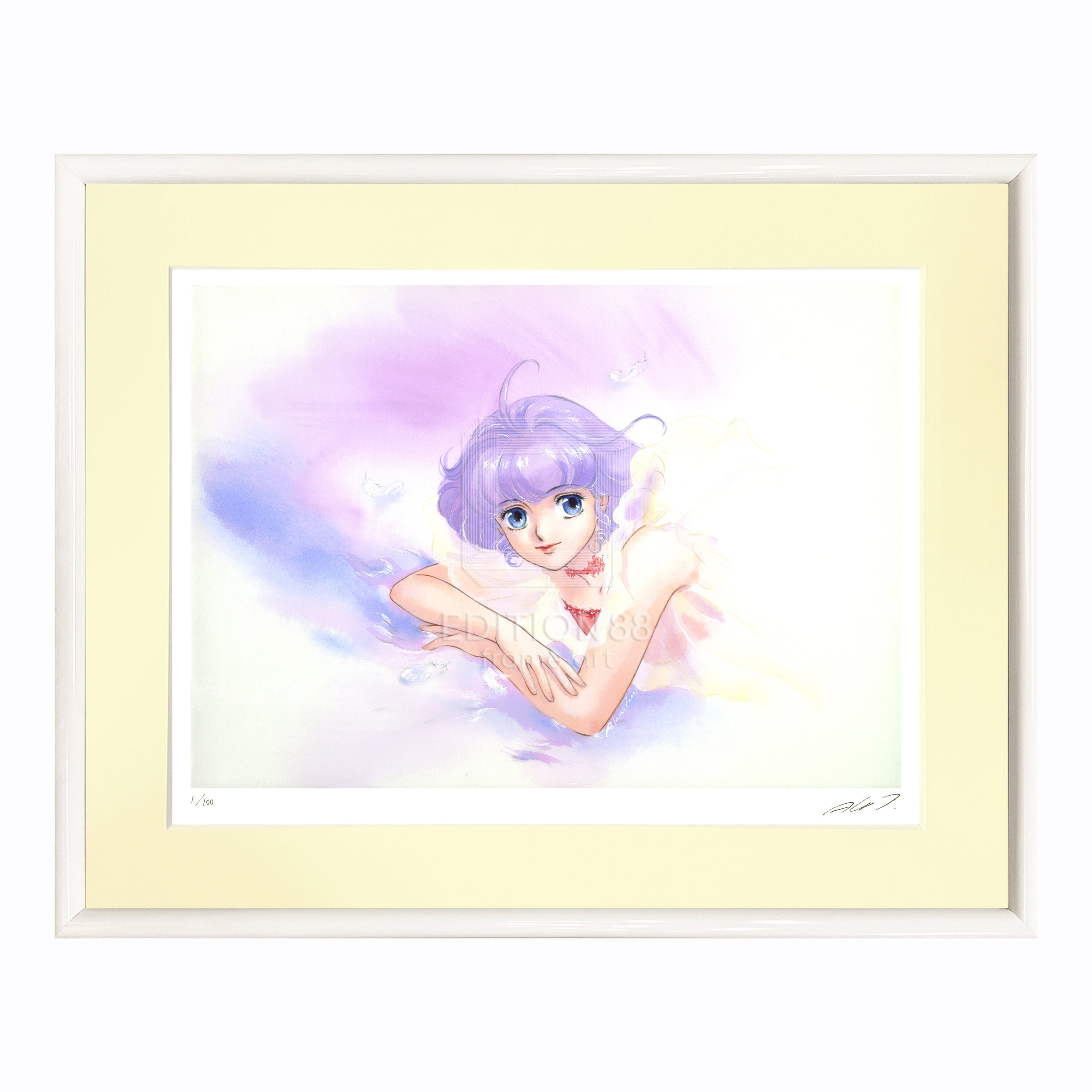 魔法の天使 クリィミーマミ」 88グラフ パフューム /高田明美（直筆