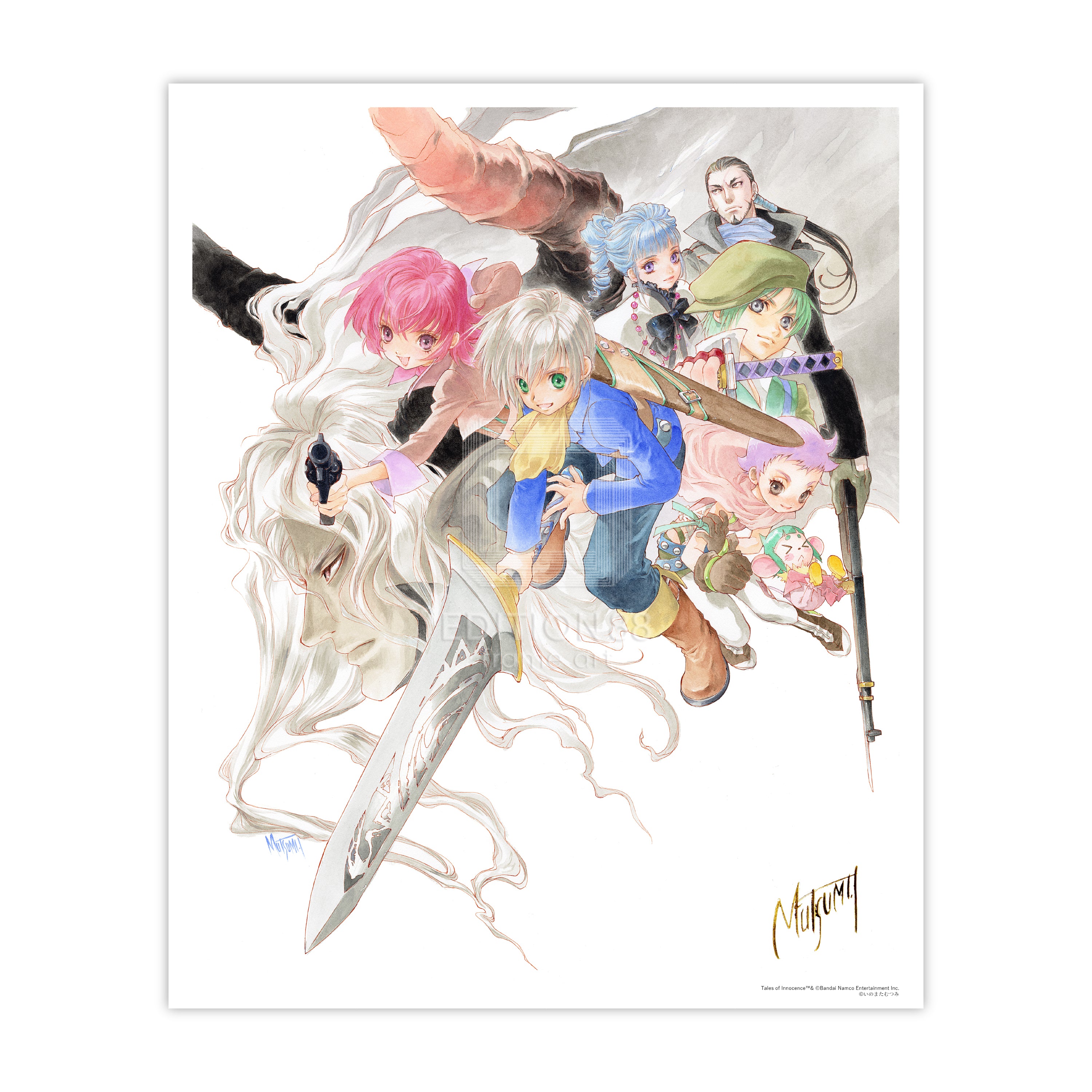 いのまたむつみ 版画 アメシスト アールビバン