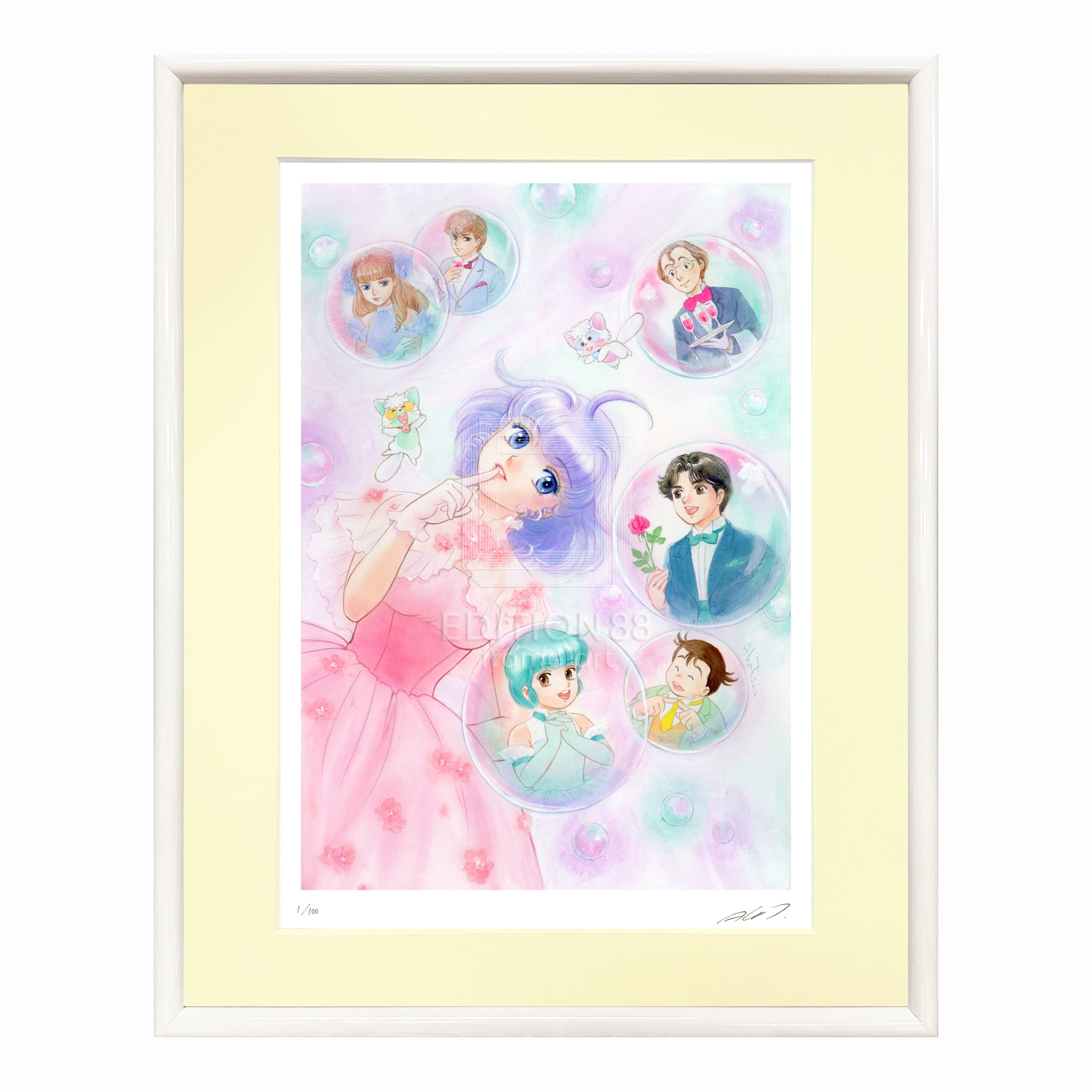 魔法の天使クリィミーマミ」88グラフ Happy Anniversary/ 高田明美