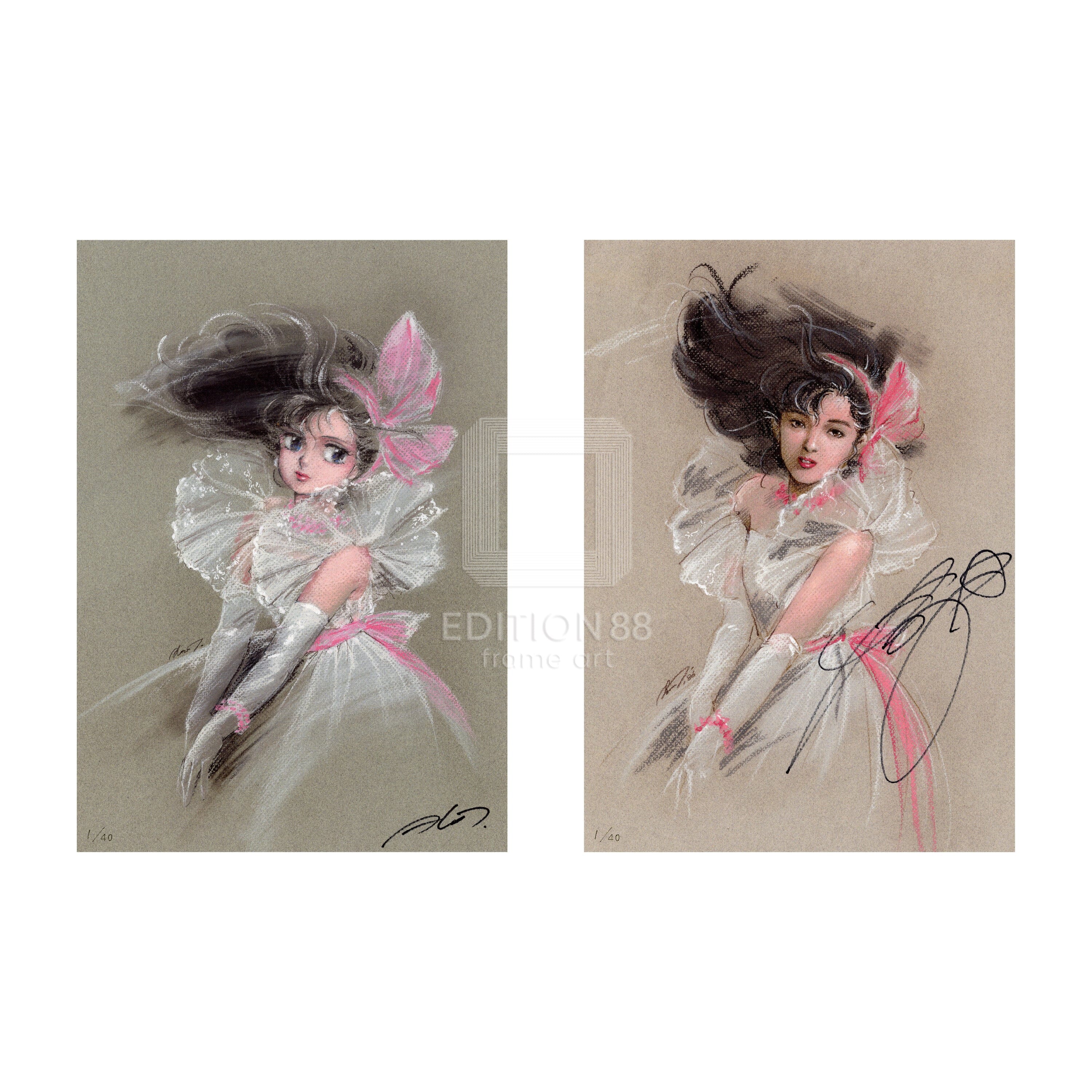 魔法の天使 クリィミーマミ」88グラフ 高田明美/太田貴子（直筆サイン