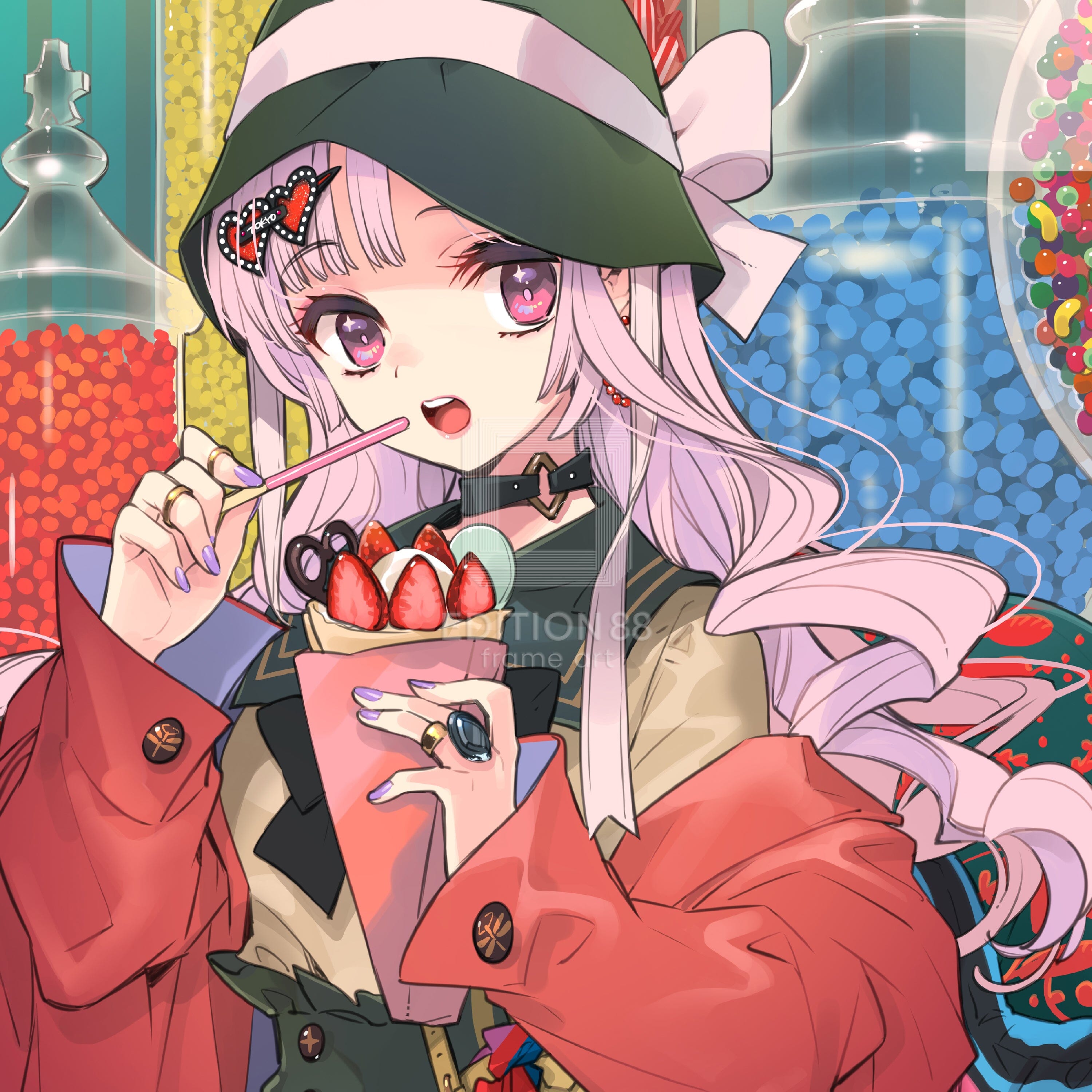 いとうのいぢ展 ぜんぶ！」88グラフ4（原宿会場 描き下ろし