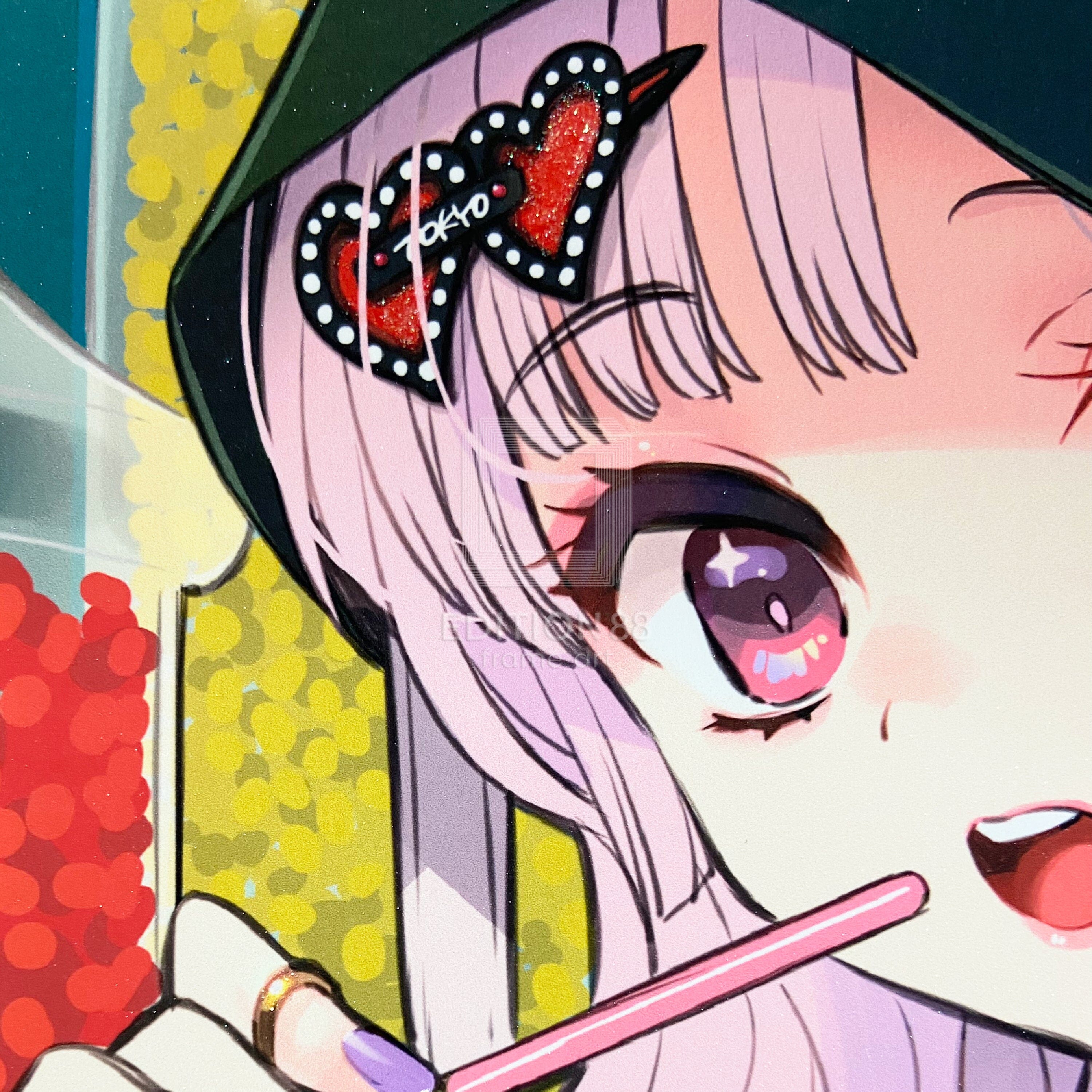 いとうのいぢ展 ぜんぶ！」88グラフ4（原宿会場 描き下ろし