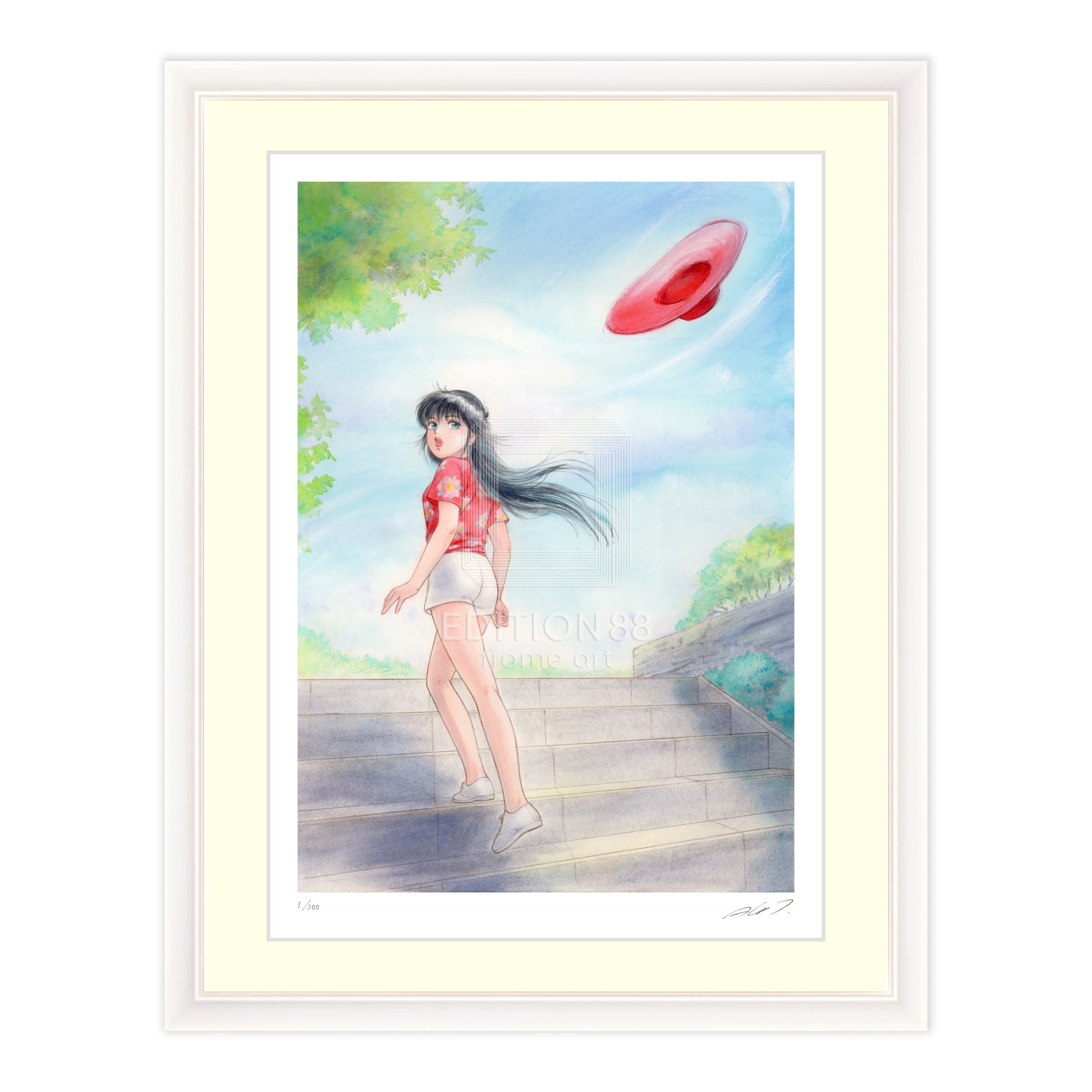 きまぐれオレンジ☆ロード」88グラフ11/ 高田明美（直筆サイン入り