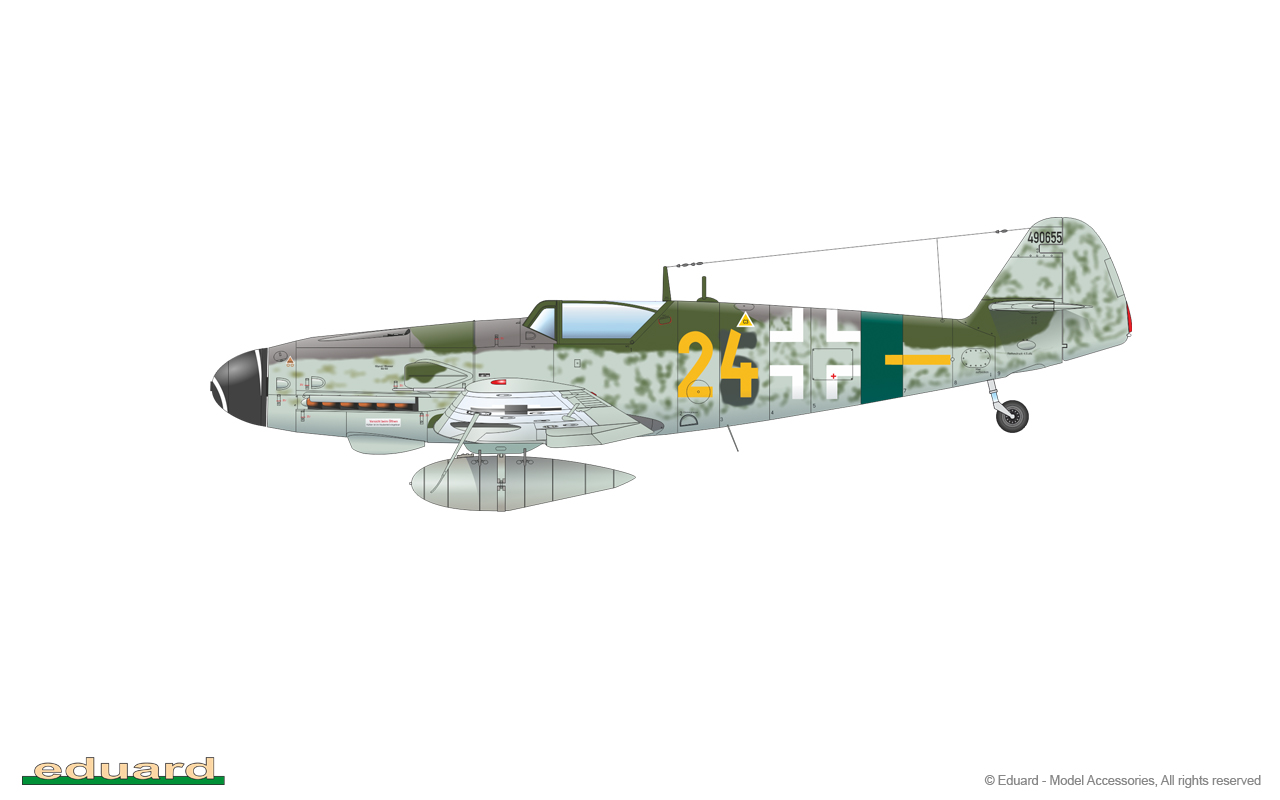 Bf 109G-10 エルラ 1/48 - エデュアルドeショップ