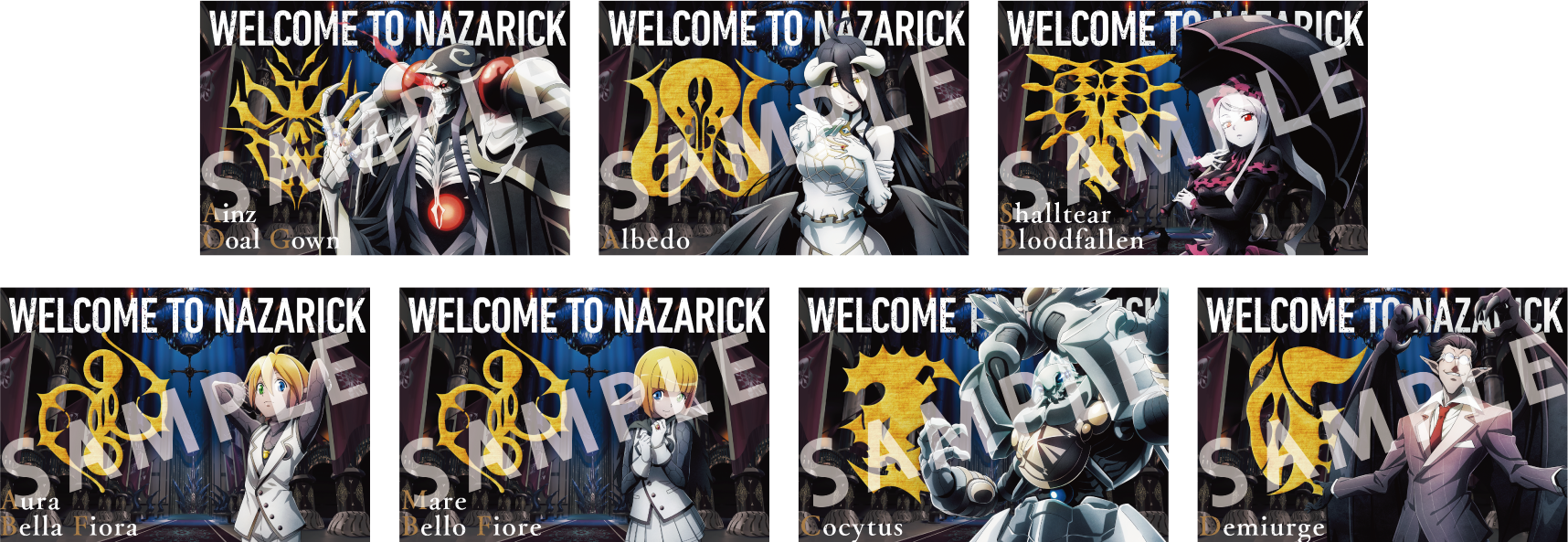 オーバーロード展」入場特典は開催記念ステッカーに決定！ BIG缶バッジ