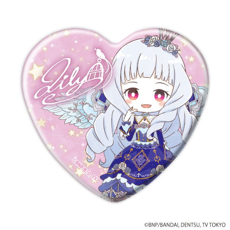 アイカツ スターズ プライズ 限定 缶バッジ S4 白鳥ひめ アイカツ