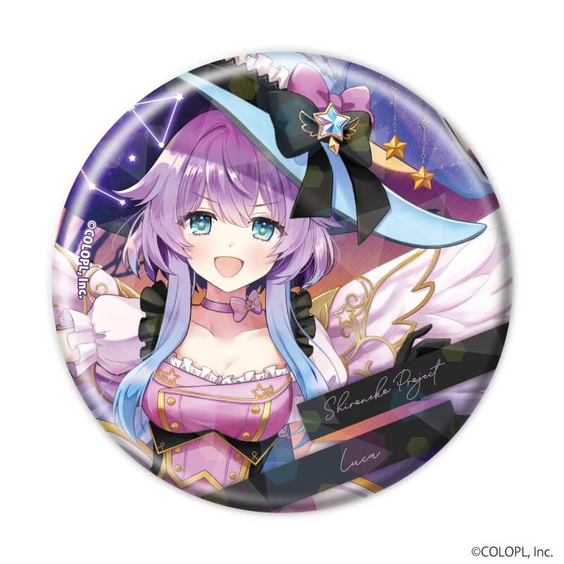 白猫プロジェクト ジュダ ホログラム缶バッジ ハロウィンver. アップ