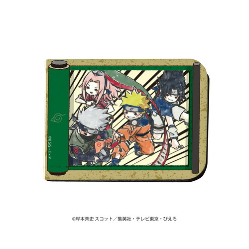 レザーフセンブック「NARUTO－ナルト－」01/ナルト＆サスケ＆サクラ