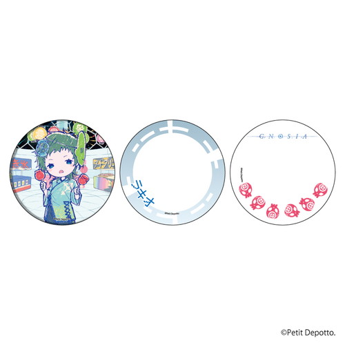 65mm缶バッジ＆缶デコカバー2枚セット「グノーシア」13/沙明 夏祭りver