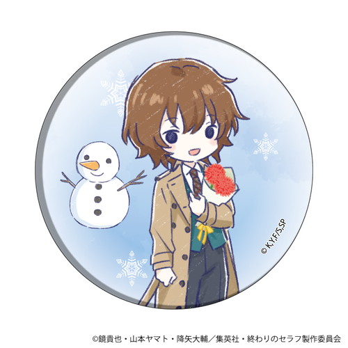 缶バッジ「終わりのセラフ」06/花ver. ブラインド(10種)(グラフアート