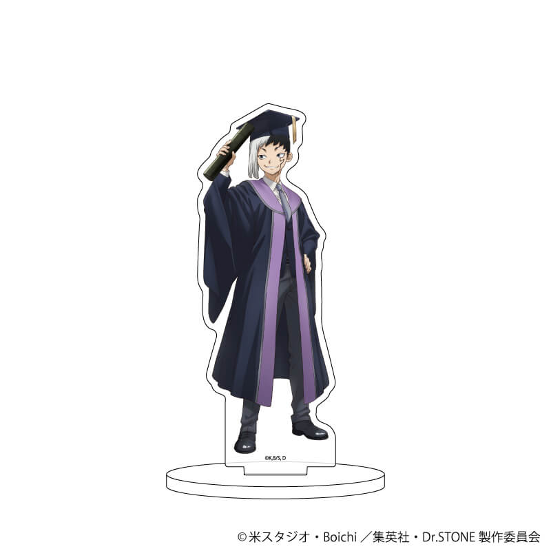 キャラアクリルフィギュア「Dr.STONE」28/あさぎりゲン(描き下ろし