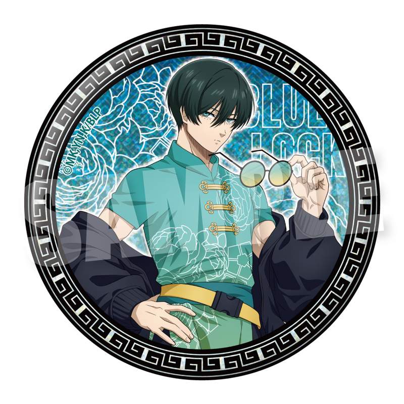 ブルーロック 糸師凛 缶バッジ グッズ ブルーロック展 痛バッグ 原作絵