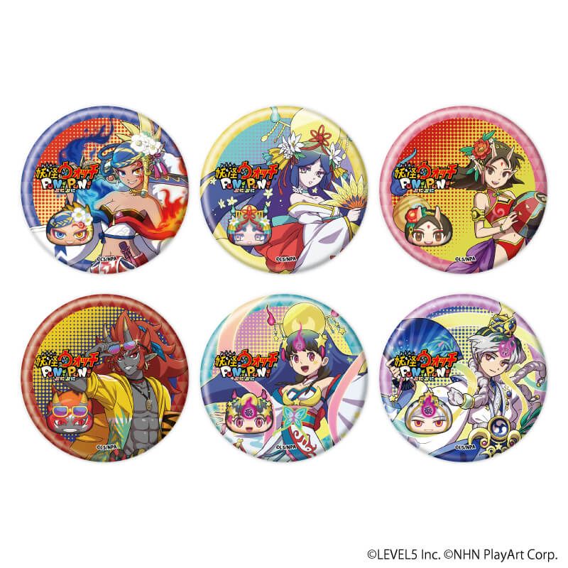 缶バッジ「妖怪ウォッチ ぷにぷに」18/ブラインド(6種)(第4弾02