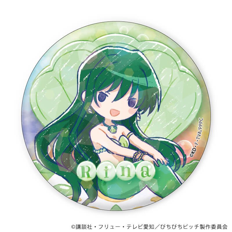 ぴちぴちピッチホログラム缶バッジカード八景島七海るちあ15点