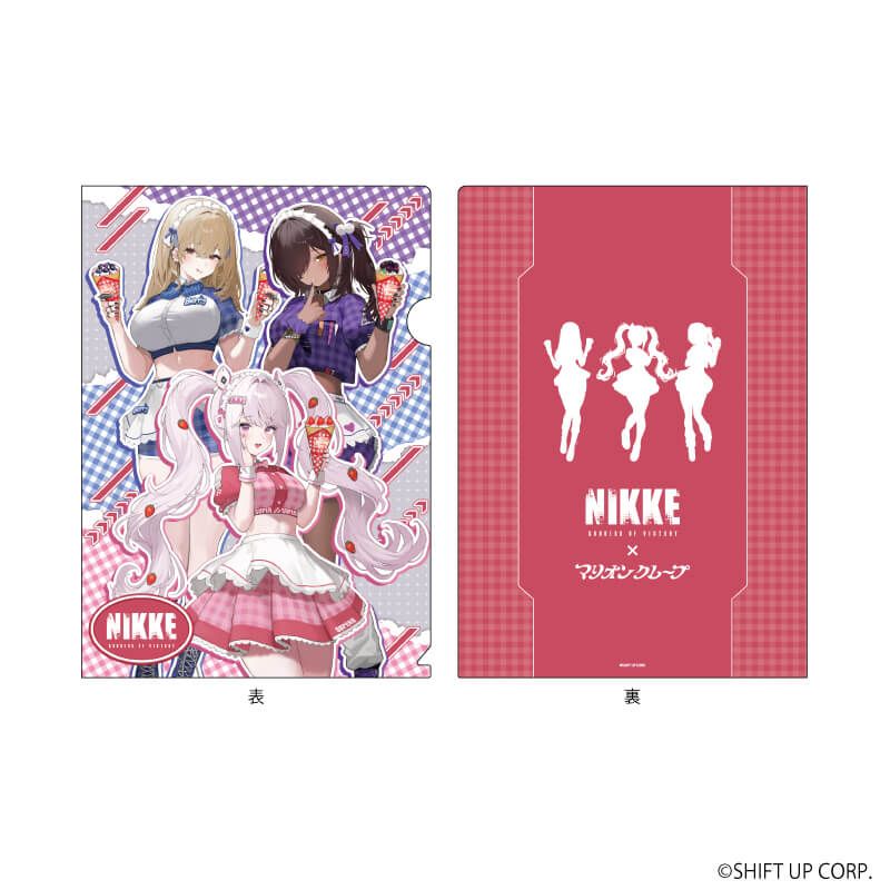nikke and gallery カフェ 限定 クリアファイルフルコンプセット nikke