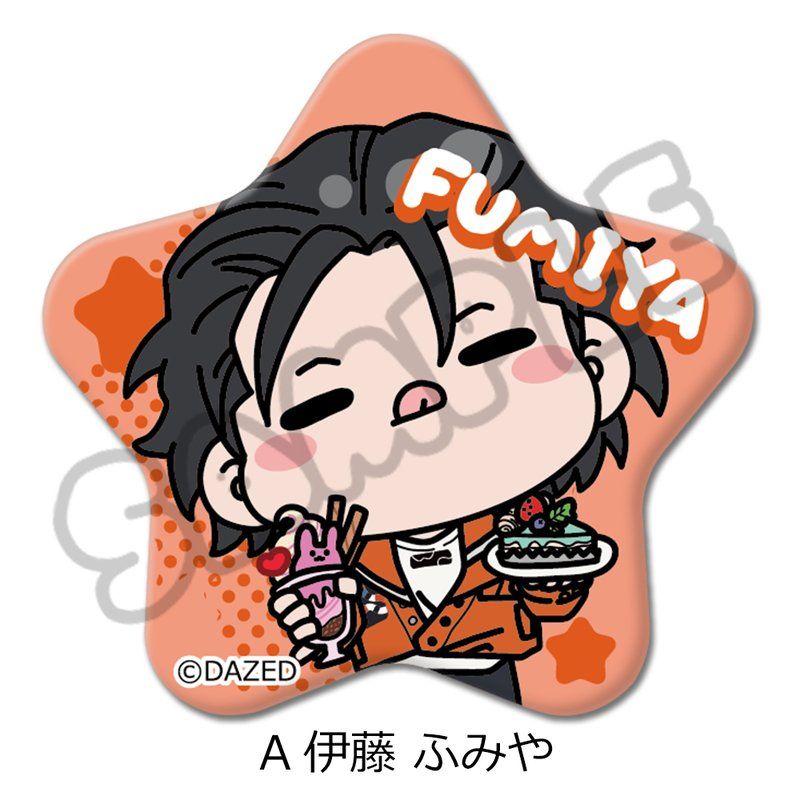 カリスマ カリスマジャンボリーver. 缶バッジ 伊藤ふみや ×16