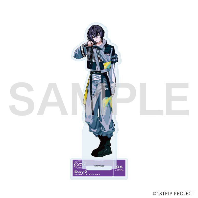 18TRIP エイトリ 衣川 季肋 アクリルスタンド タワレコ 缶バッジ