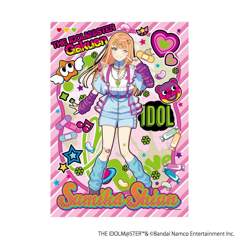 非売品]学マス A3クリアポスター 9種セット 学園アイドルマスター