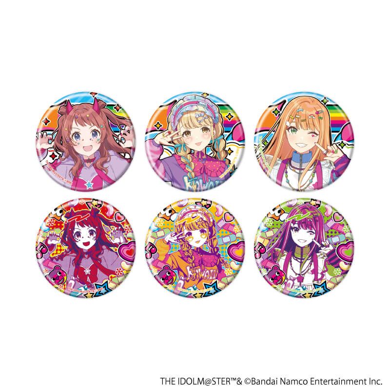 学園アイドルマスター 紫雲清夏 缶バッジ 金バッジ12点 グッズ-バッチ