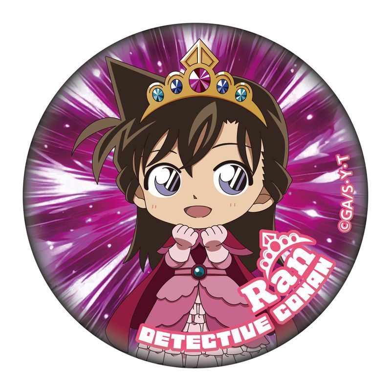 コナン 缶バッジ 毛利蘭 希少 レア 【公式通販】