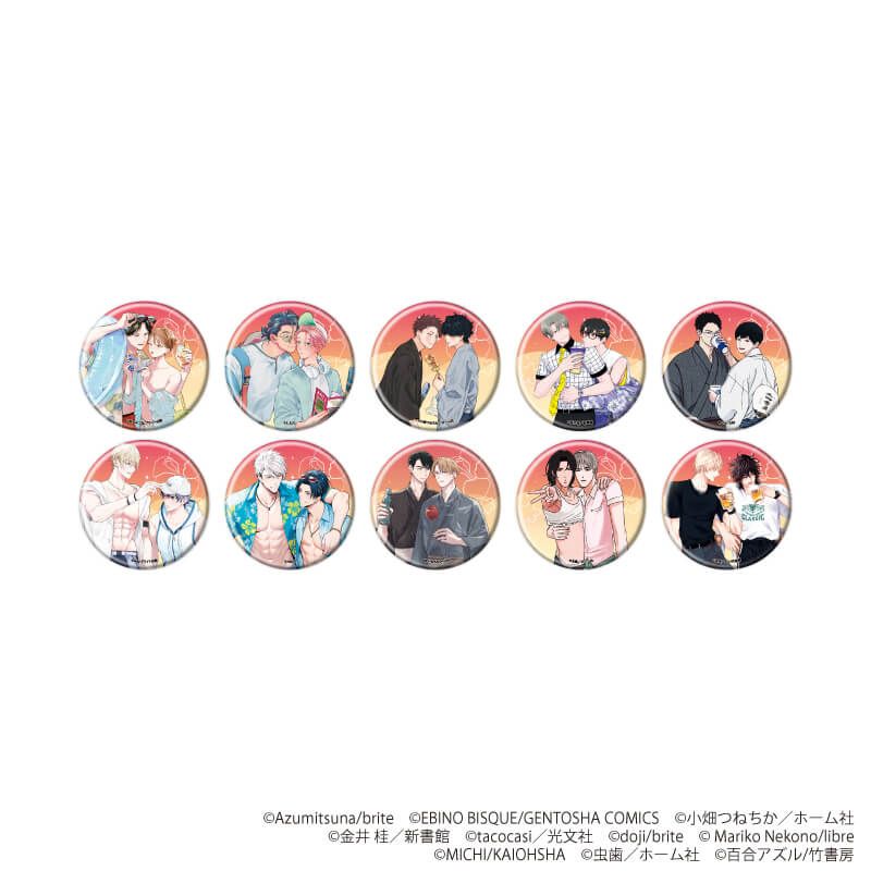 SneakerStep すにすて 缶バッジ Summer ver. おさでい おさでい Summer