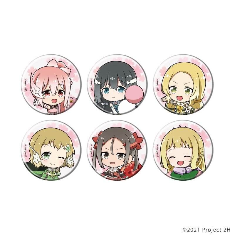 結城友奈は勇者である ゆゆゆ KAN-ONJI CITY 缶バッジセット 結城友奈