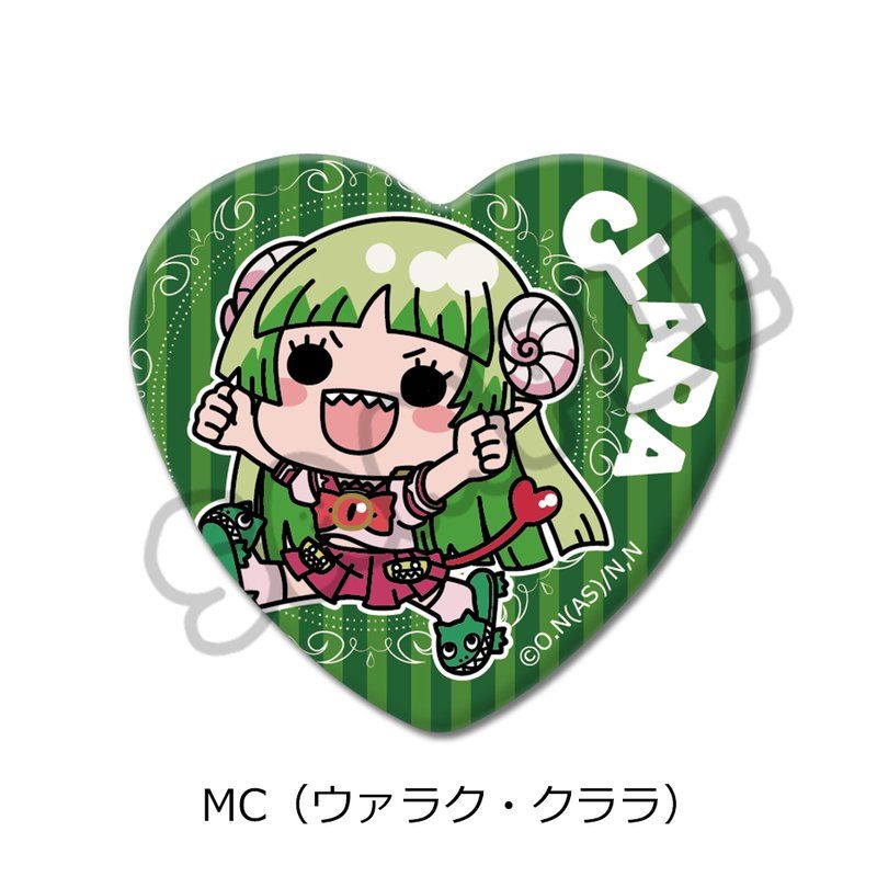 ウァラク・クララ 魔入りました！入間くん evil 缶バッジコレクション