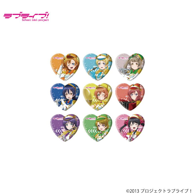 ラブライブTVアニメ放送10周年記念 海外限定南ことりハ一ト缶バッジ12