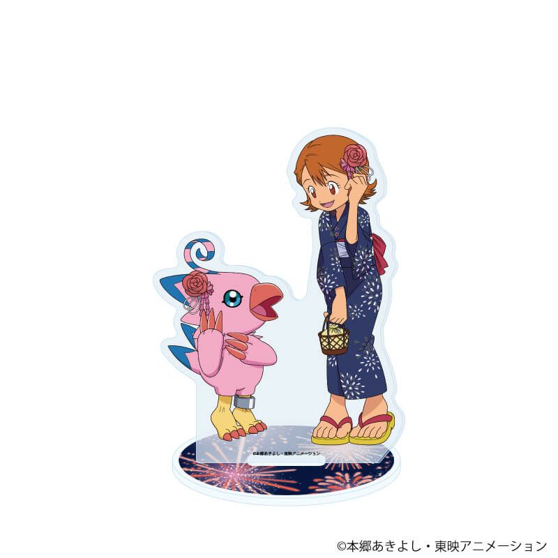 アクリルスタンド「デジモンアドベンチャー」19/武之内空&ピヨモン